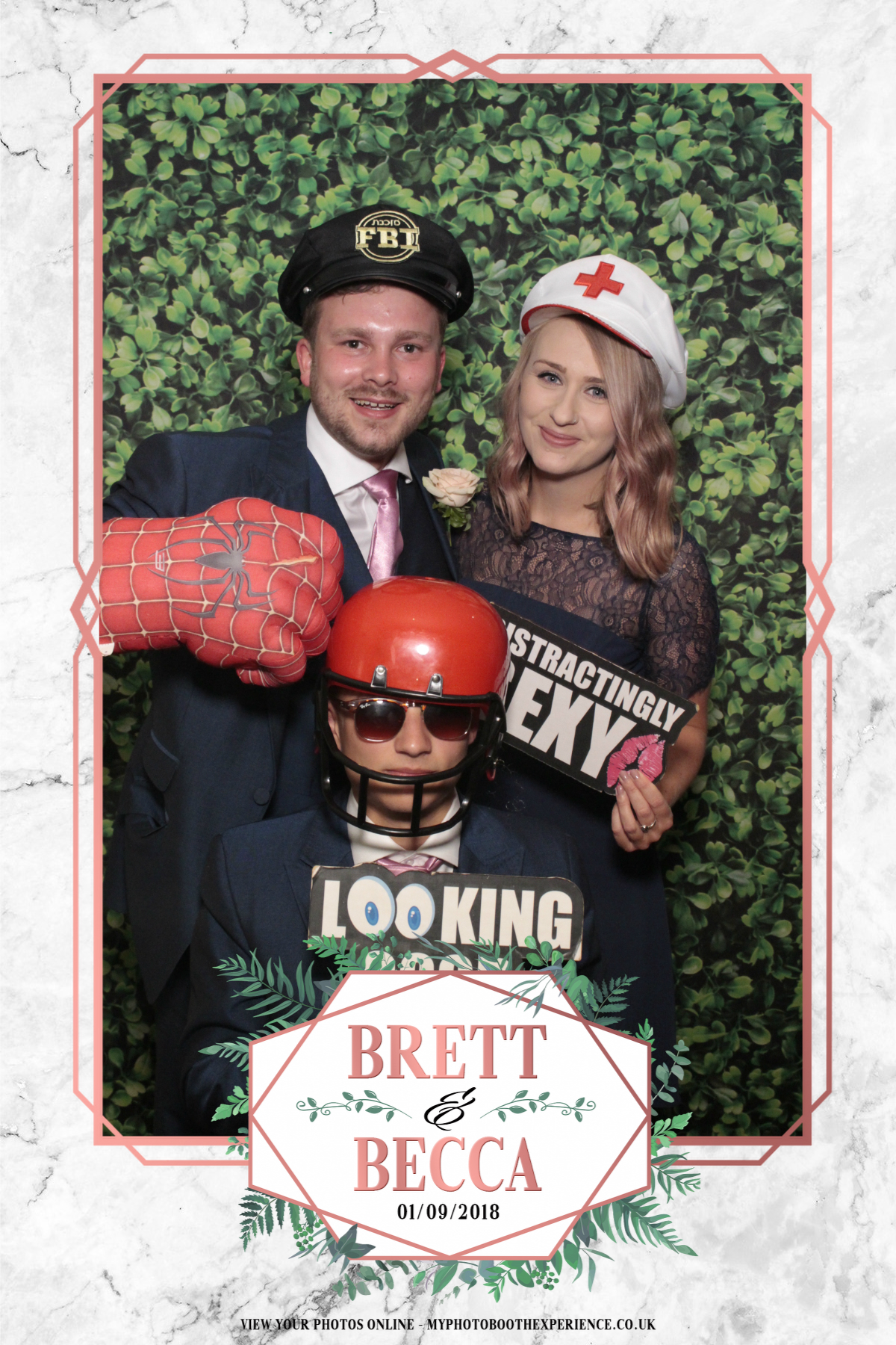 Brett & Becca's Wedding | View more photos from the event at gallery.myphotoboothexperience.co.uk/u/MyPhotoBoothExperienceLtd/Brett-Beccas-Wedding